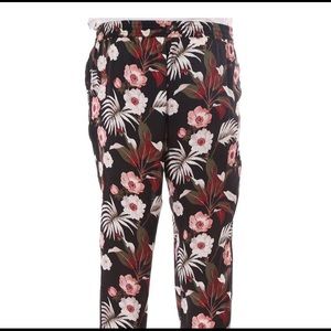 NWOT Maison Scotch Floral Pants Size 10
